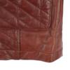 ABAHOUSE Long Sleeve Quilting Leather Jacket 2 Brown Cowhide Men's Used