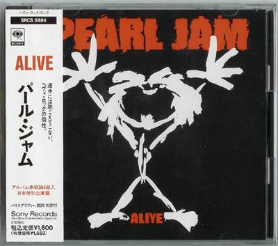 CD PEARL JAM - Alive SRCS5884 Sony 1992 Japonia Rock Używane