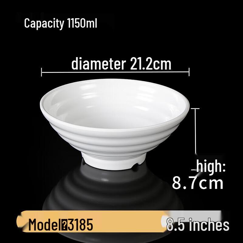 Ru Han Melamine Noodle Bowl Set