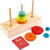 Wooden Tower of Hanoi Educational Puzzle