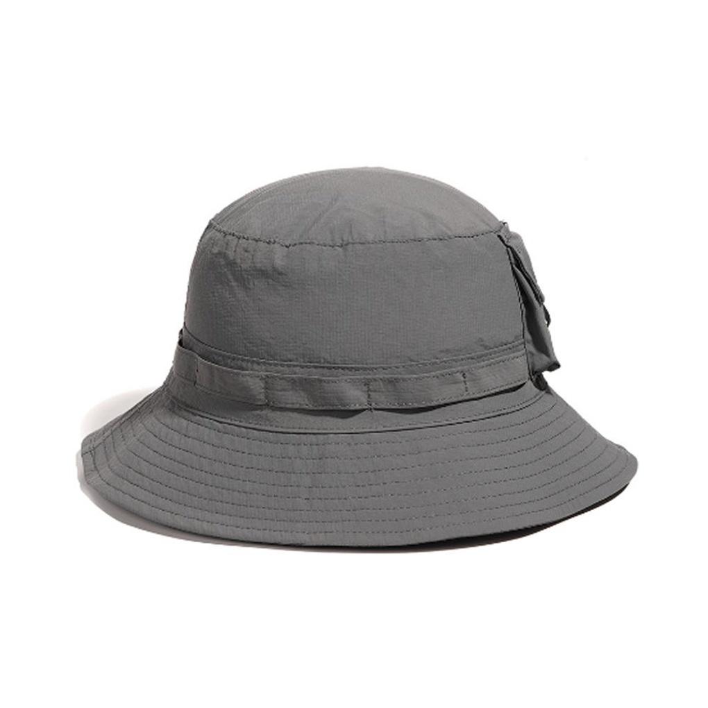 Chapéu Dobrável de Bolso para Caminhada (cinzento) Chapéu para Esportes ao Ar Livre
