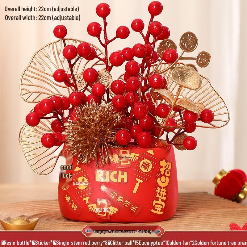 2025 Rok Hada Kaki Nádoba Ozdoba: Nová Domácí Dekorace Štěstí