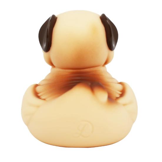 Pug Rubber Duck Bath Toy Duck Collectable Funny Dog Duck Kids Bath Accessory for Home Bathtub Pool Baby Shower Cruising Vacation Gift