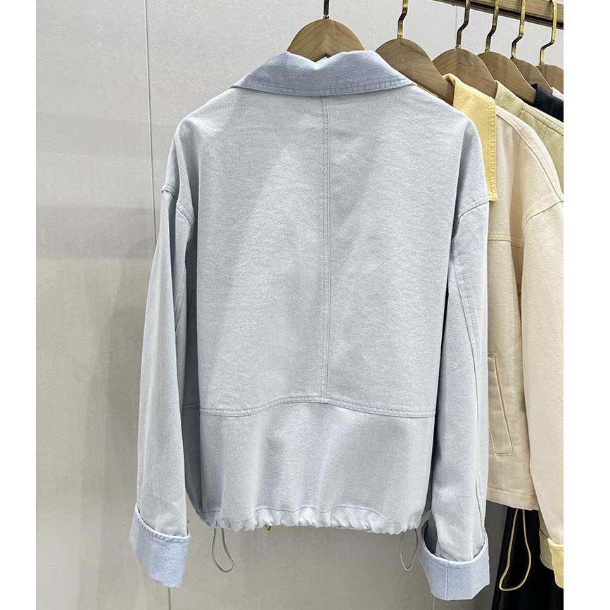 Women's Denim Patchwork Short Jacket - Stylish Early Spring New Arrival