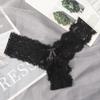 European and American Sexy Lace Lingerie Low-Waist G-String Thong Panties Temptation Breathable Intimates Underwear