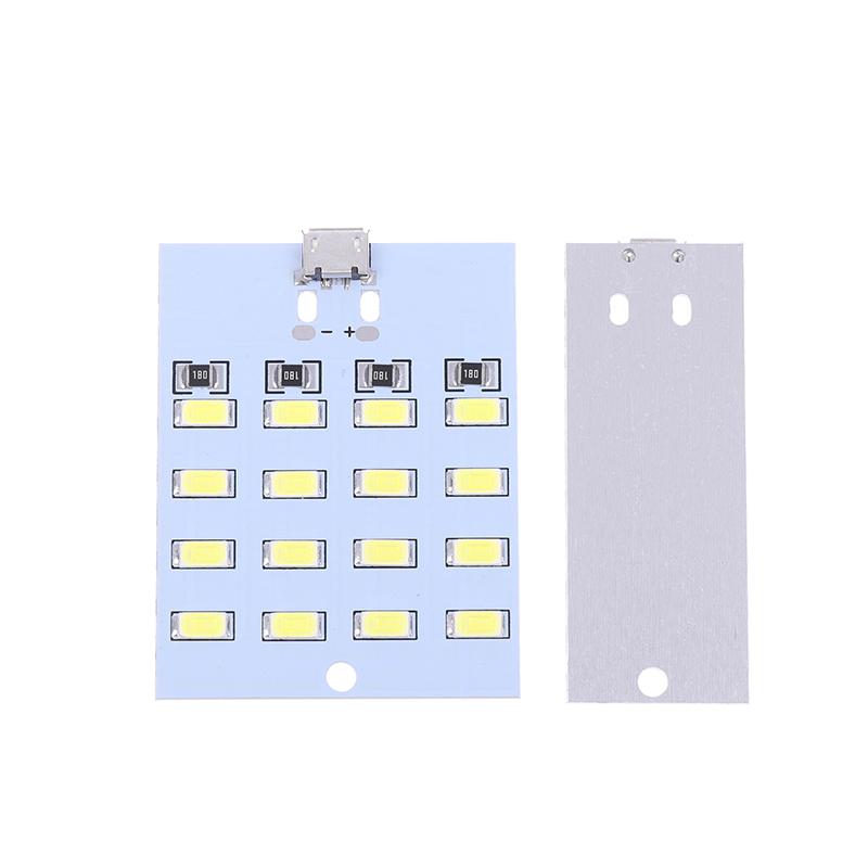 Mirco USB Schnittstelle 5730 SMD 5V 430Ma~470Ma LED Beleuchtungspanel USB Mobiles Licht Notlicht Nachtlicht DIY Schreibtischlampe