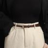Rivet Waist Corset Belt PU Leather PU Leather Waistband Unique Wide Cummerbund  Girl