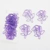 Creative Rose-Shaped Paperclip Organizer with Document Brand Customization
