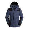 Men Women 3-in-1 Removable Fleece-Lined Waterproof Windproof Outdoor Jacket Winter Hiking Cycling