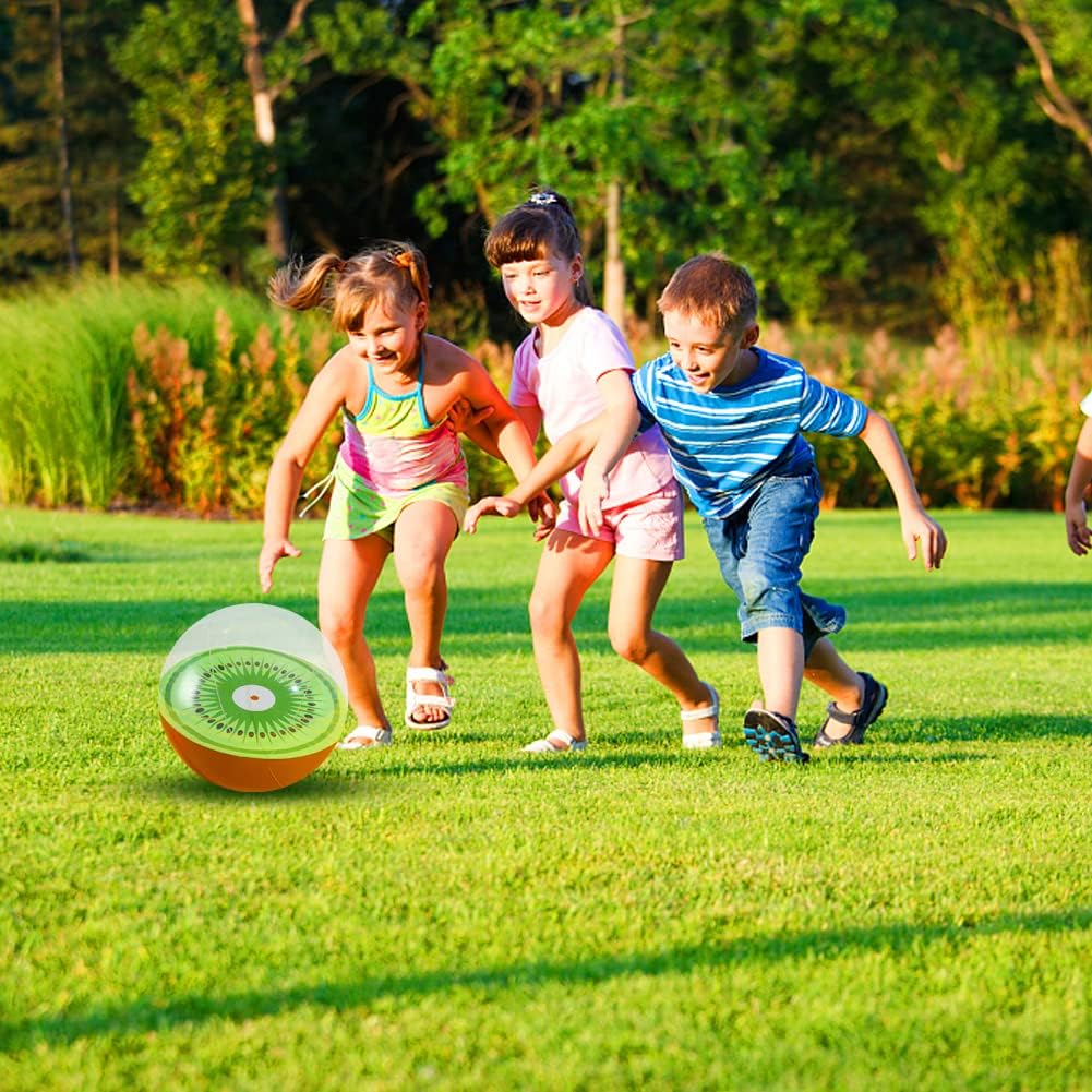 Balení 3 nafukovacích míčů do vody, 3D plážového míče, třpytivého míče do bazénu, nafukovacího míče na plavání na léto, k bazénu, na párty, na pláž, dárek k narozeninám