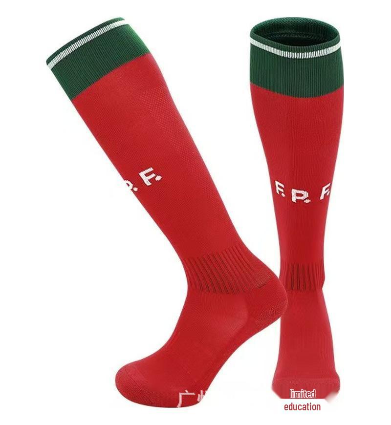 World Cup Over-the-Knee Football Socks - Argentina & Miami Barca Design for Adults & Kids