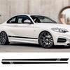 2 db Autó Matrica Csík Autó Oldalszokni Matrica Vinil Fólia VW Mercedes Benz Tuning Kiegészítőkhöz