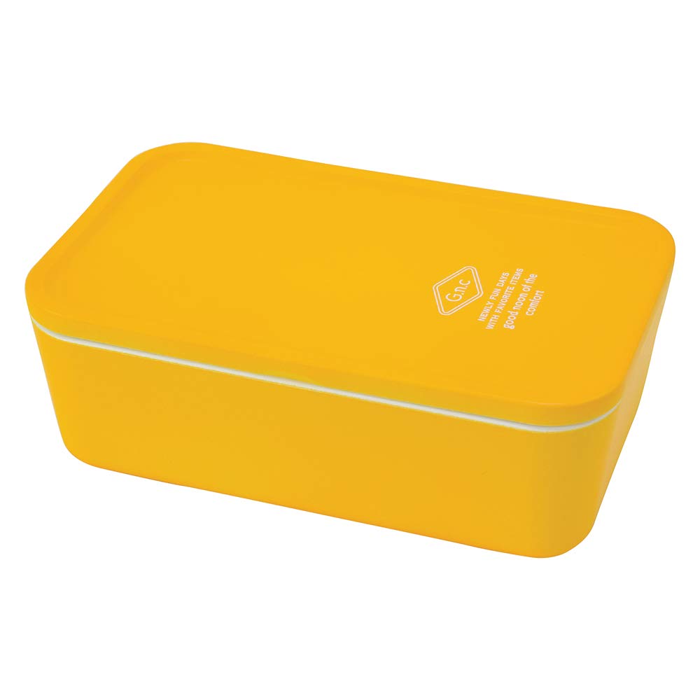

Yellow Studio Lunch Box Painted 1 Tier Yellow 600ml 73112 G.n.c