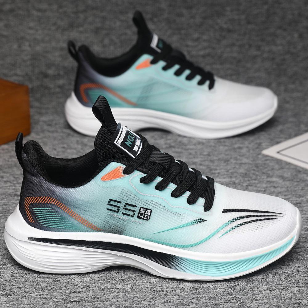 New spring and summer mesh sneakers comfortable and breathable mesh shoes lightweight running shoes men's and women's shoes