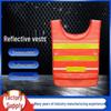 Custom Reflective Safety Vest for Construction and Sanitation