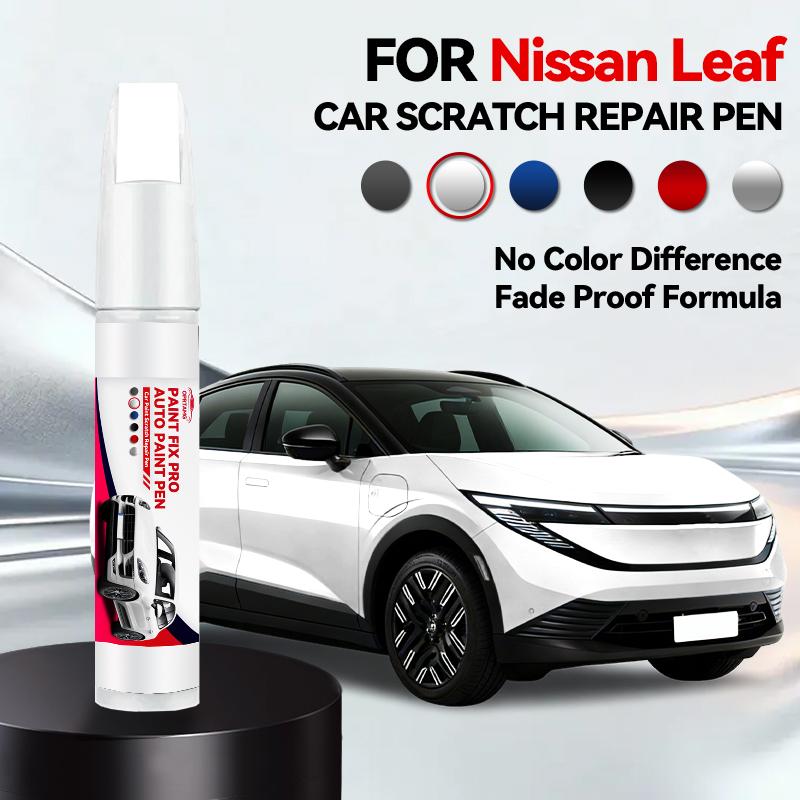 Car Paint Repair Pen For 2010-2025 Nissan Leaf Paint Scratch Repair Accessories Blue RAY White QAK Sliver K23 Black KH3