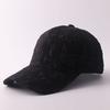 New small fresh sticker butterfly baseball cap women's European and American fashion fine diamond printing sunshade cap
