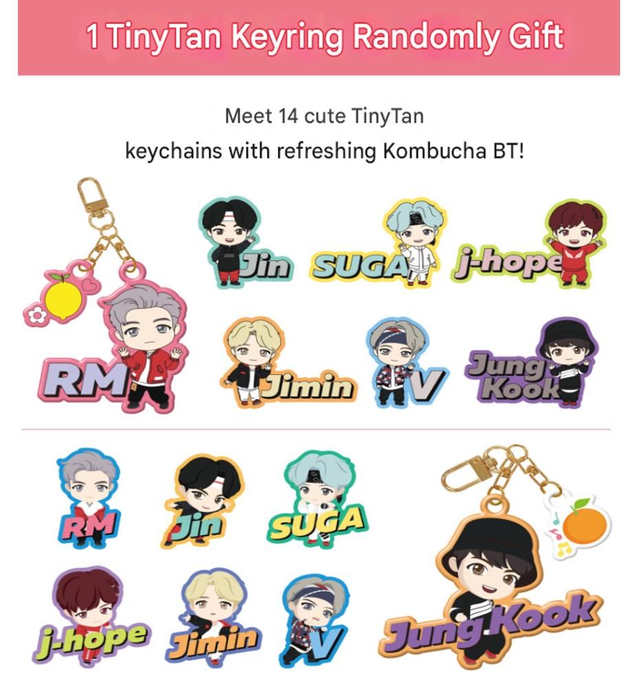 [Damtuh] Kombucha BTS Tinytan Collaboration, 10sticks