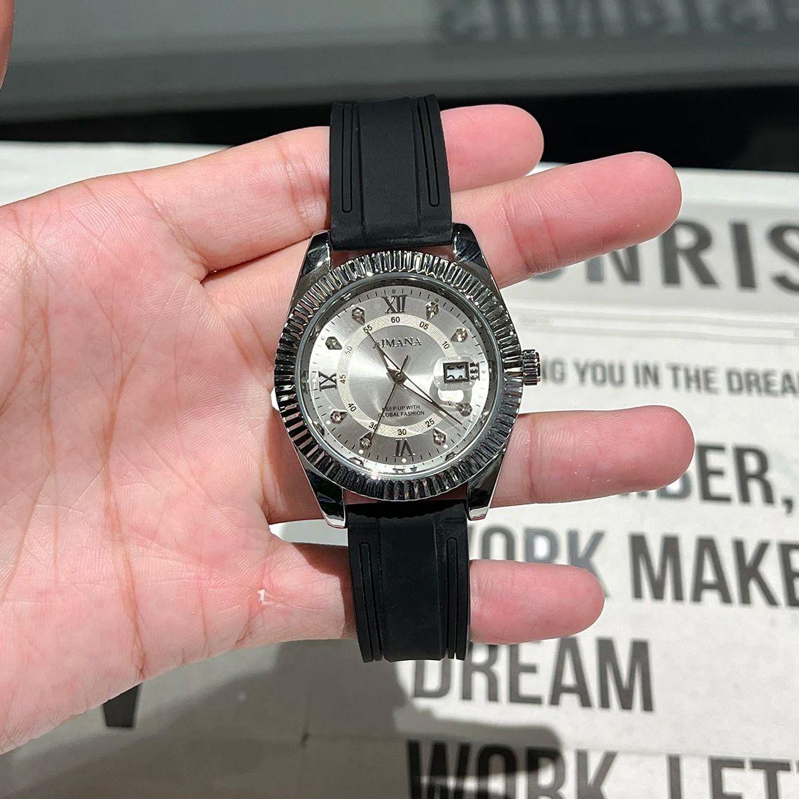 

office man nice watch silicone band Yes