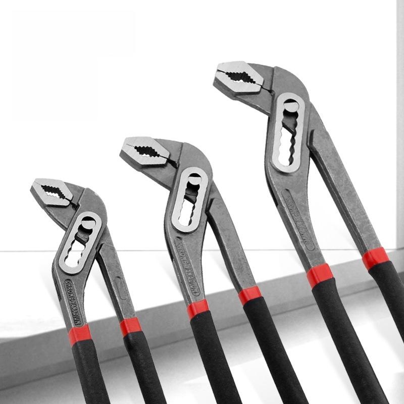 1Pcs Quick Release Water Pipe Pliers 8/10/12 Inch Multifunctional Adhesive Pump Pliers Industrial Grade Electrician Tool