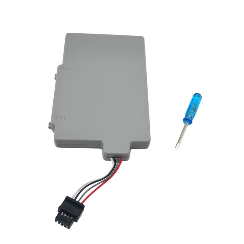 3.7V 3600mAh Large Capacity Handle Battery Replacement Gamepad Lithium-battery for WUP Controller with Repair Tool
