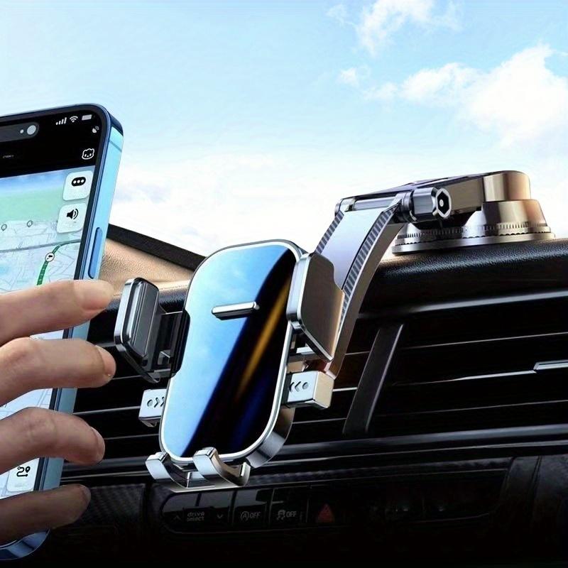 360°Rotating Suction Cup Phone Holder - Universal Car Phone Holder Durable ABS Material Ensure stable grip for safe navigation while
