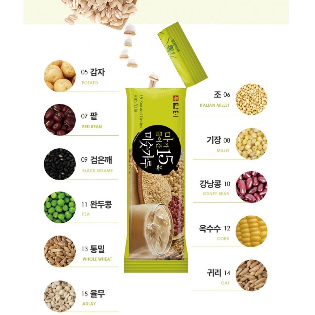 15-grain misutgaru with damteo yam, 800g, 1 Box(40sticks), Korean essential health food