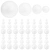 240Pcs Smooth White Foam Balls Round Polystyrene Craft Spheres for DIY Decoration Arts and Crafts Foam Ball Ornament Making Bulk