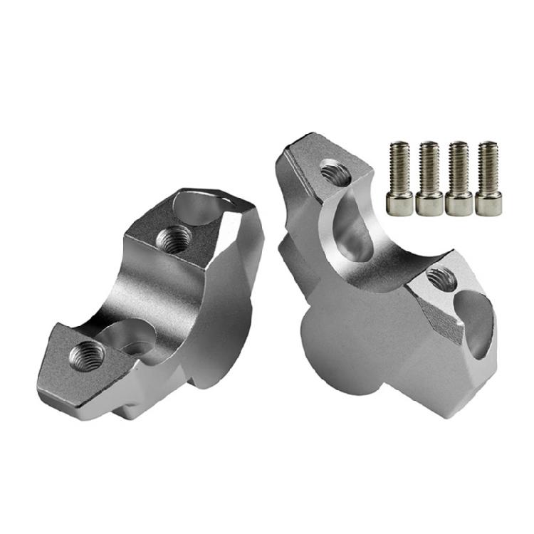 Motorcycle Handlebar Risers Motorbike Modification Accessories Aluminum Heightening Clamp Mount for 150/160