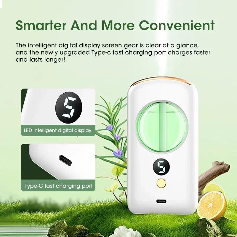 Car Smart Aromatherapy Machine Oils Air Freshener Purifier Automatic Sprayer Essential Oil Perfume Diffuser Home Auto Deodorizer