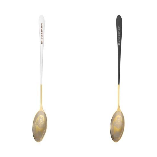 Soup Spoon Thickened Long Handle Stainless Steel Doraemon Lovely Coffee Spoon Restaurant Flatware