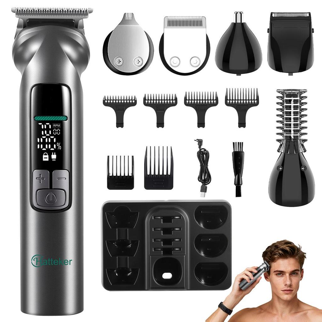 Hatteker HT-820 All-in-One Personal Grooming Kit: Complete Styling Solution