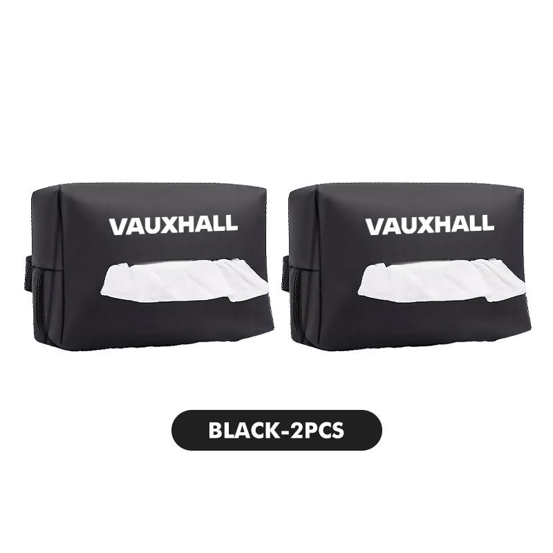 Leather Car Seat Tissue Box Hanging Bag Headrest Paper Cover For Vauxhall Tigra Corsa VXR Astra D G J H Zafira Vectra
