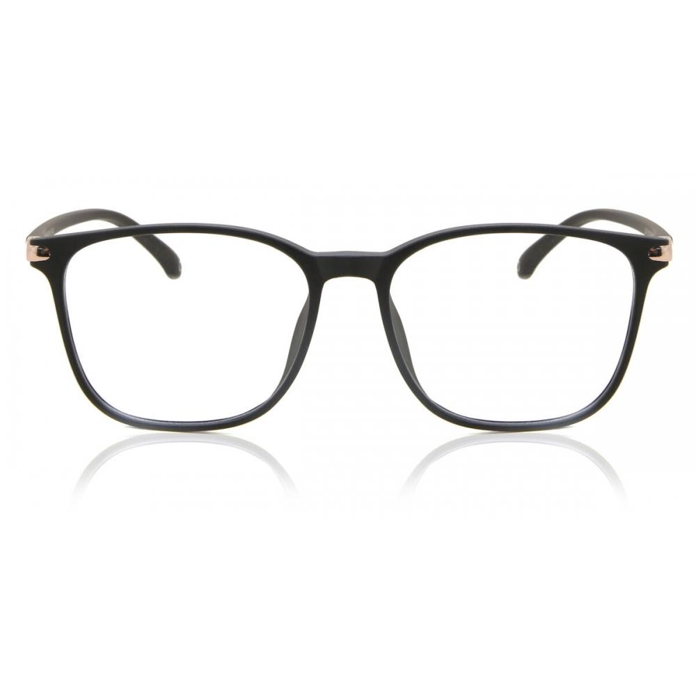 

Full Rim Square Black Smartbuy Collection Halyn Blue Light Block 249 C2 Fashion Women Eyeglasses Black/51
