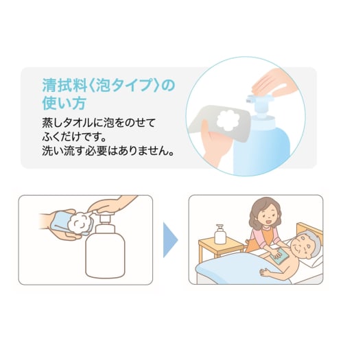 Habinase Foam Refreshing Body Wipe Refill 400ml