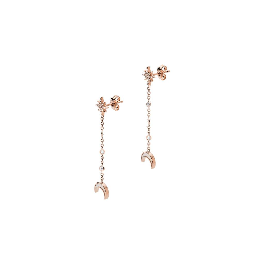 Emporio Armani Fashion Star Moon Silver Earrings Women Earrings EG3397221