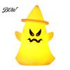 Halloween Night Light Witch Hat Ghost Light, Spooky LED Decorative Lamp, Ghostly Lamp Cartoon for Holiday Party Decor Battery Operated