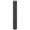Vidaxl Nogi Do Stolika Kawowego, Antracyt, 2 Szt., 28X(42-43) Cm, Stal