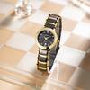 Senior Women's Elegant and Generous Calendar Display Quartz Watch Versatile Casual Wrist Watch