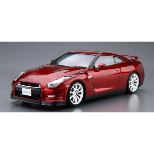Aoshima Bunka Kyozai (AOSHIMA) 1/24 The Model Car Series No. 3 Nissan R35 GT-R Pure Edition 2014 Plastic Model