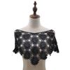 Creative Lace Shawl Poncho Tulle Lace Hollow Out Vest Fashion Fake Collar  Garment Accessories