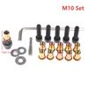 Rivet Nut Tool Kit with Mandrel M3 M4 M5 M6 M8 M10 M12 Threaded Insert Nutsert Set Assorted Sizes for Furniture Fixing Plumbing