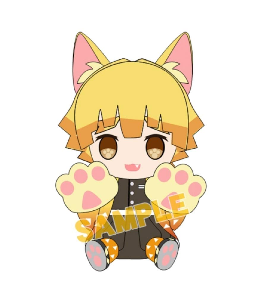 Nyaform Series TV Anime Kimetsu no Plush Toy Zenitsu Agatsuma "Demon Slayer Yaiba" Vol.1