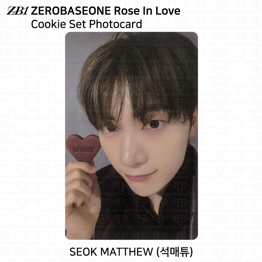 [NO COOKIE] ZEROBASEONE Rose In Love Cookie Set Photocard SUNGHANBIN ZHANGHAO