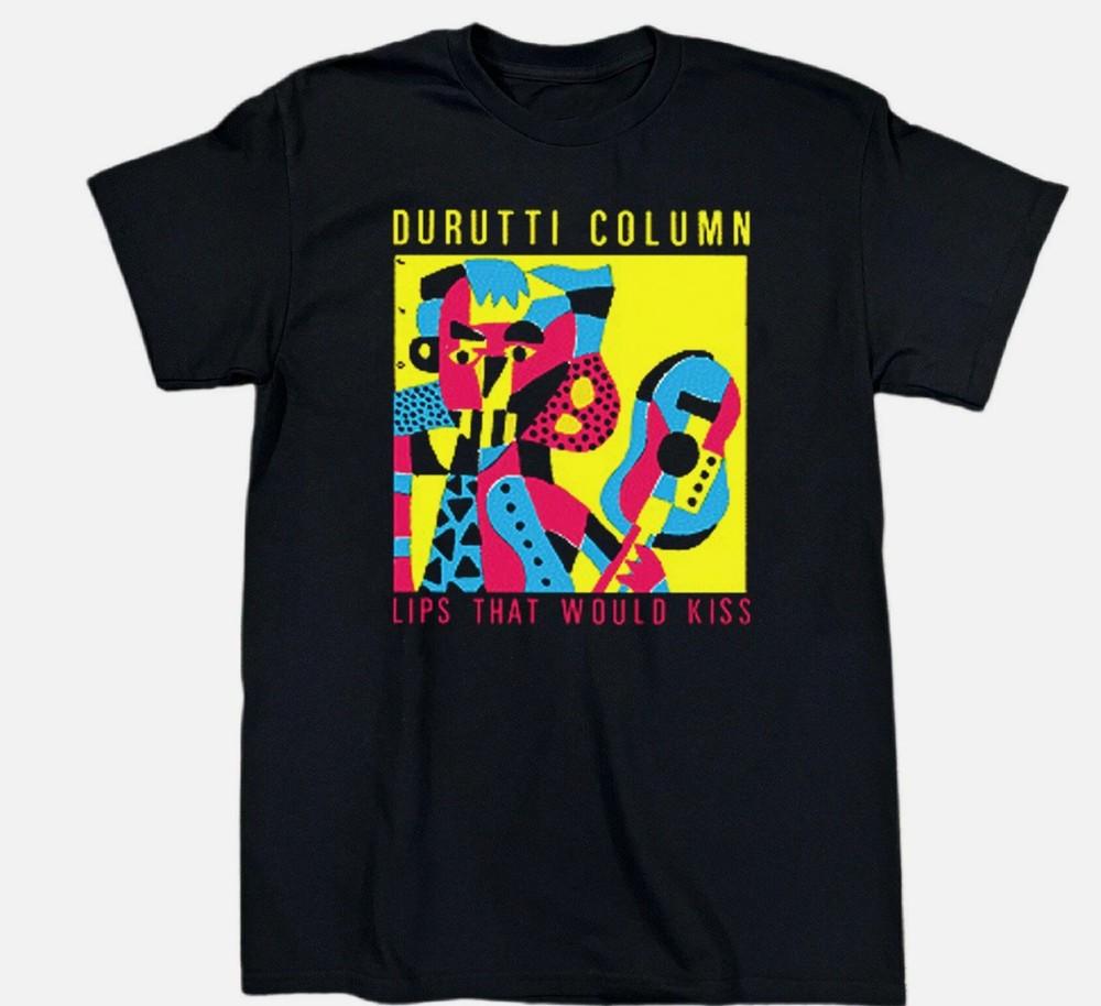 

Durutti Column Lips That Would Kiss Heavy Cotton Black S5XL T Shirt Unisex T-Shirt M