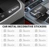 MFK1 Pioneer Badge aluminum 3D car audio stickers For Skoda Enyaq A7 Octavia Kodiaq Fabia Superb Rapid Kamiq Karoq Derivati Yeti