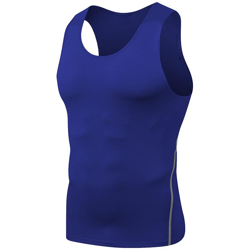 Camicia a compressione da uomo ad asciugatura rapida Canotta dimagrante modellante per il corpo Canotte da allenamento Canotte addominali addominali