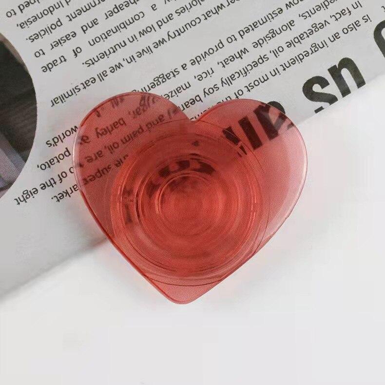 Ins Niedlicher Liebesherz Faltbarer Handyhalter Für iPhone 11 12 13 Pro MAX Mini X XS XR SE 2020 6 6S 7 8 Plus Griff Bonbonfarben Halterung