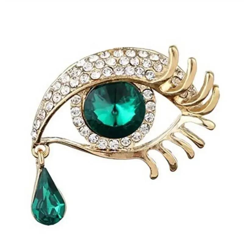 Exquisite Full Zircon Big Flower Pin Brooch Luxury Crystal Flower Brooch Fashion Bridal Wedding Dress Pin Accessories