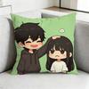 I Love My GirlfriendBoyfriend Pillow Case Square DoubleSided Sofa Cushion Cover Bedroom Bedside Pillow Gift